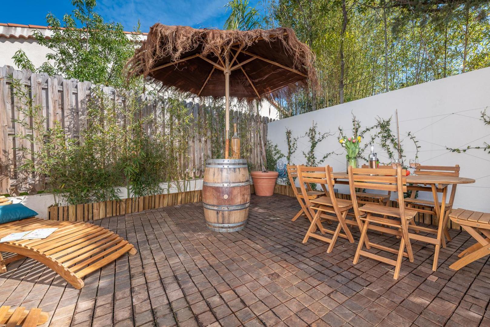 Appartement 6 Pers Jardin Prive La Cabane Bambou - Mandara Beach , Antibes French Riviera Juan-les-Pins Exteriör bild
